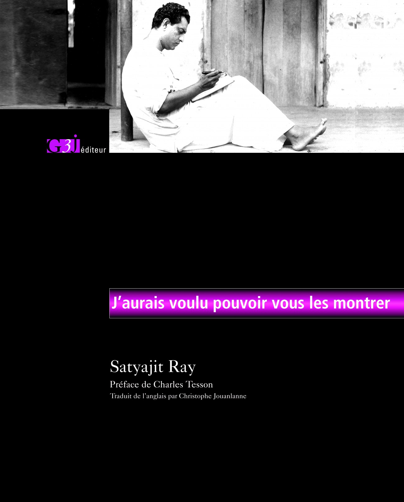 Couverture Satyajit Ray_2016