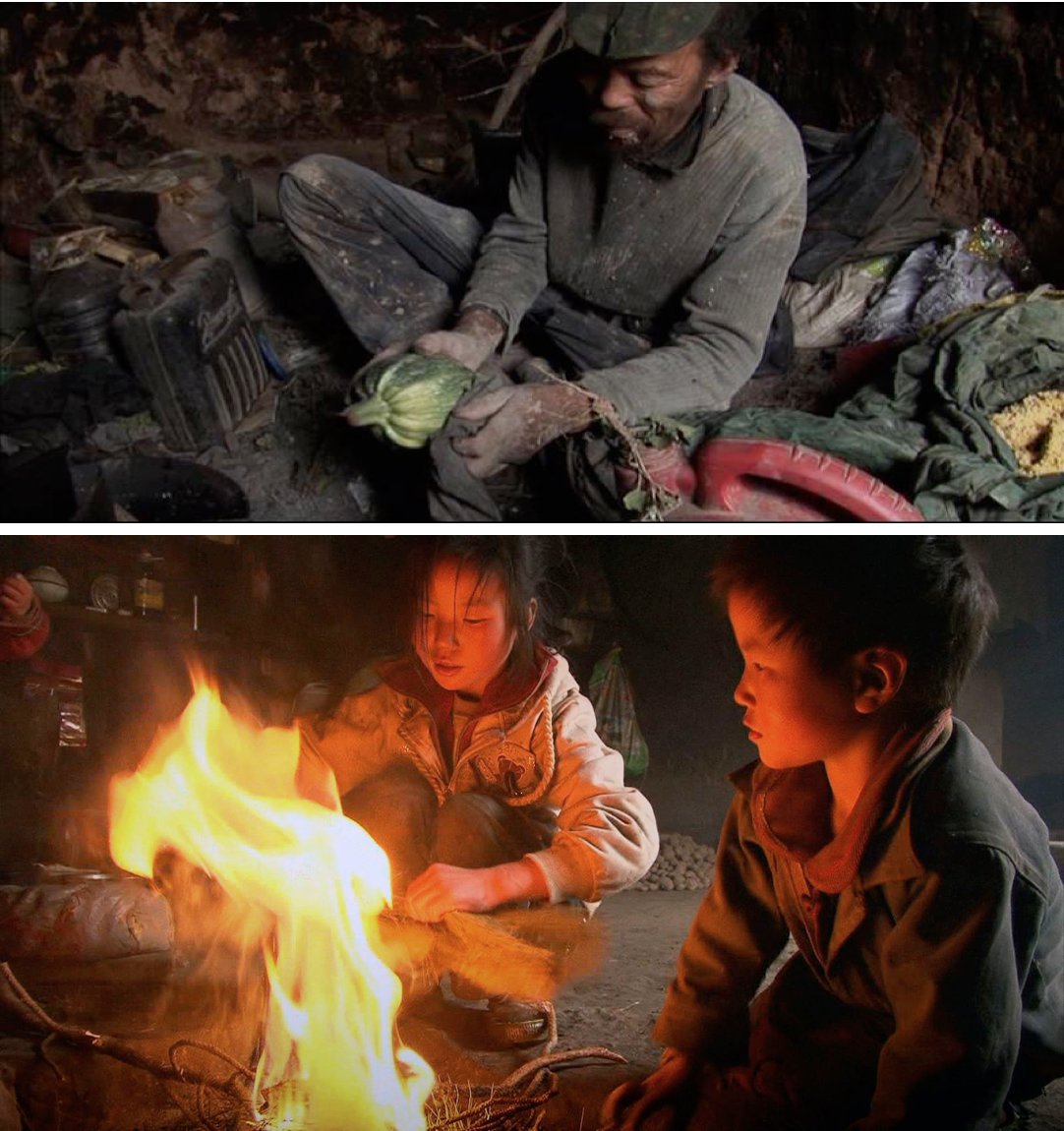 L'Homme sans nom (Wang Bing, 2009) / Les Trois sœurs du Yunnan (Wang Bing, 2013).