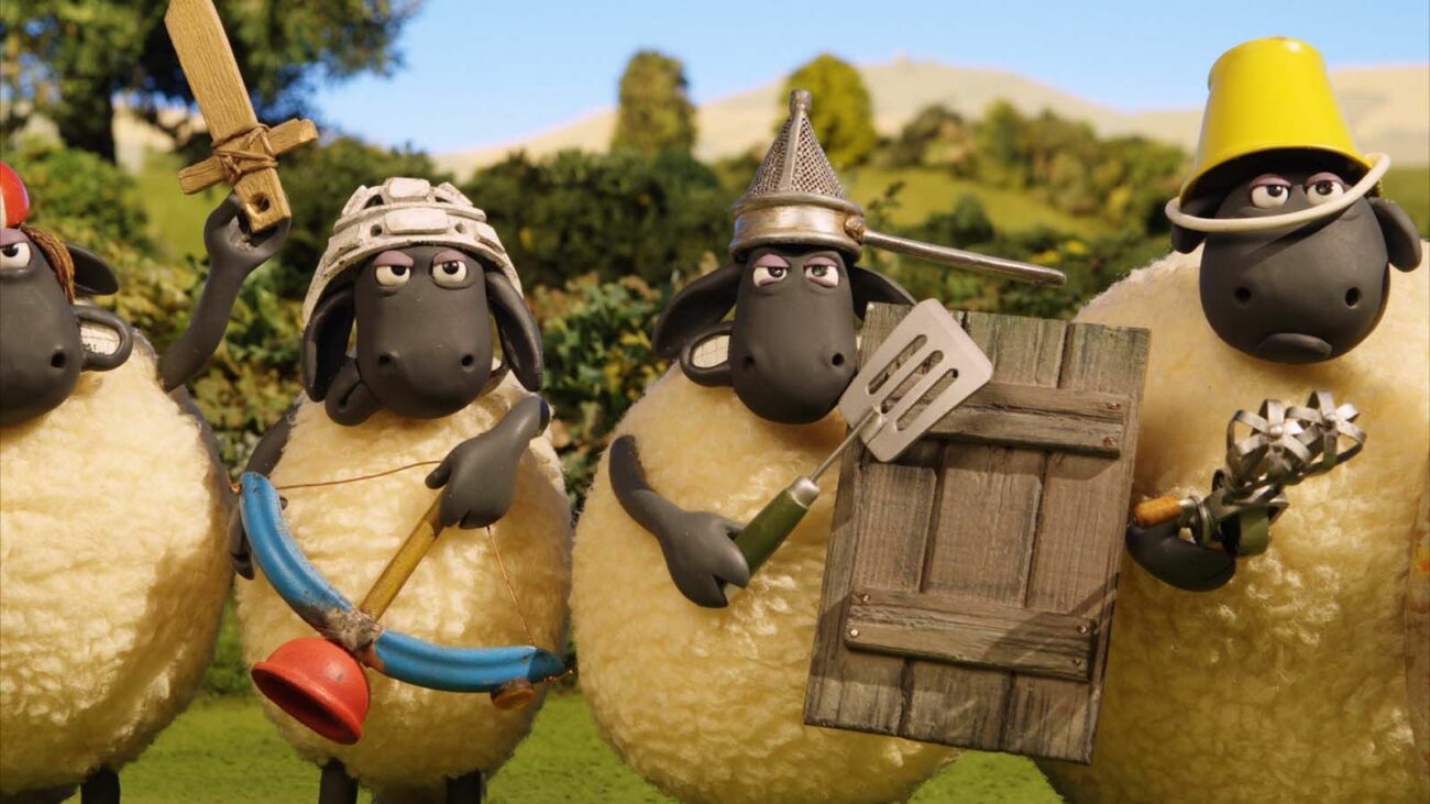 IMAGE shaun le mouton ferme en folie